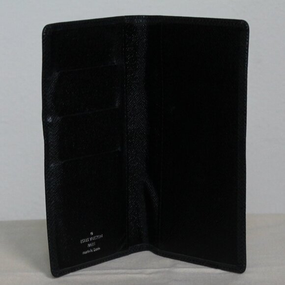Genuine Louis Vuitton Brazza Long Black Wallet - Picture 5 of 7